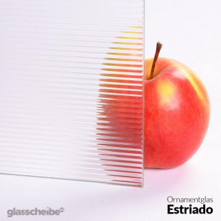 Ornamentglas Estriado