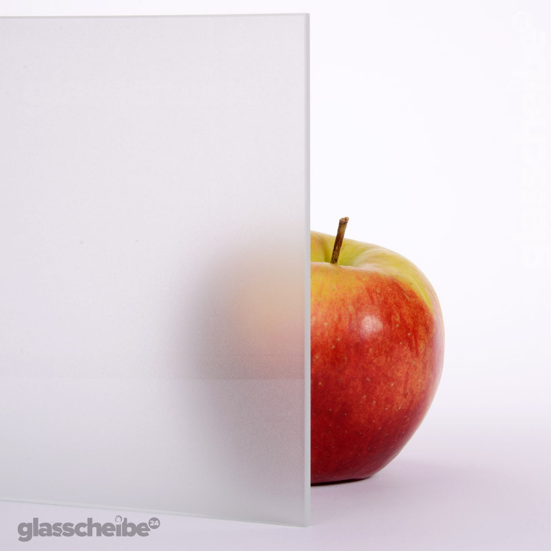 4mm ESG Glas Satinato - Sicherheitsglas