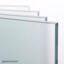 Glas auf Wunschmaß Klarglas 50x20 cm 500x200 mm Zuschnitt Glasplatte Glasscheibe 