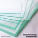 Tischglas Bogen - ESG Transparent