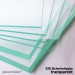 Tischglas Achteck - ESG Transparent