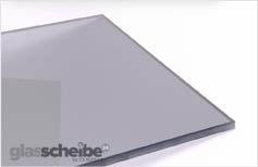 ESG Grauglasplatte getöntes  Grau Glastischplatten Glas Tisch