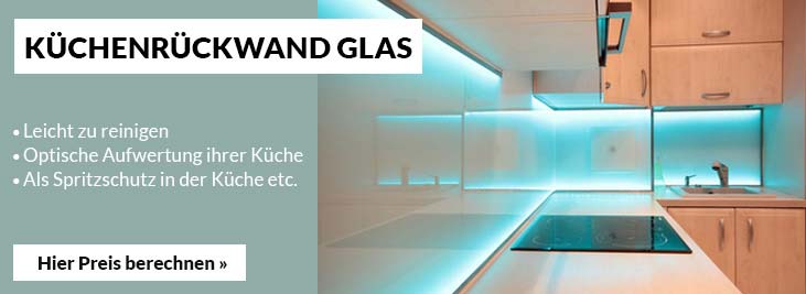 Küchenrückwand Glas